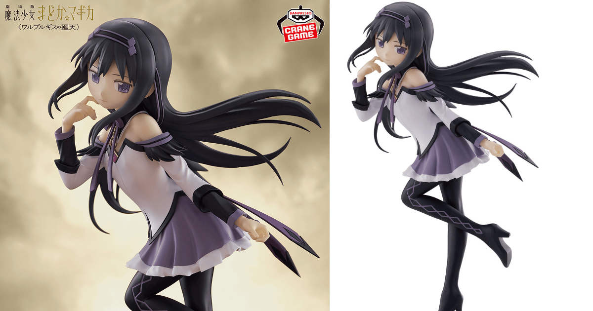 BANPRESTO 景品「《魔法少女小圓 瓦爾普吉斯的迴天》曉美焰」更加大膽且充滿惡魔魅力的新規服裝!