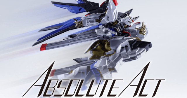 可動特化新系列『ABSOLUTE ACT 攻擊自由鋼彈』活用多種可動機構、再現躍動而魄力的戰鬥姿態!