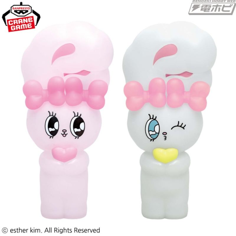 可爱的立体人物，摆出抱着心的姿势！ “Esther Bunny”现已在 Banpresto 的“Big SOFVIMATES”系列中登场！
