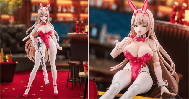 GSAS 勝利女神:妮姬『Hyper Body 毒蛇 - 毒兔』可動人偶 致命又迷人的兔女郎造型登場!