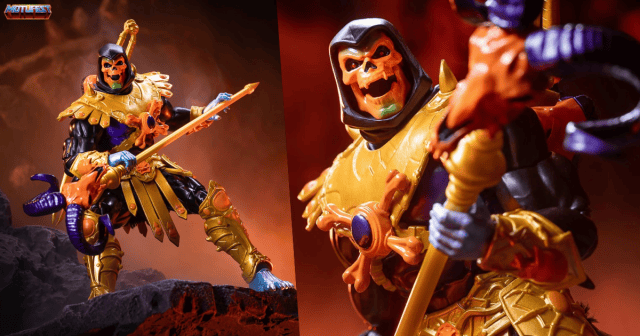 MONDO「《太空超人》MOTU200X 迪斯可骷髏王」限量版 1/12 比例可動人偶，臭名昭彰的色違造型限定登場！