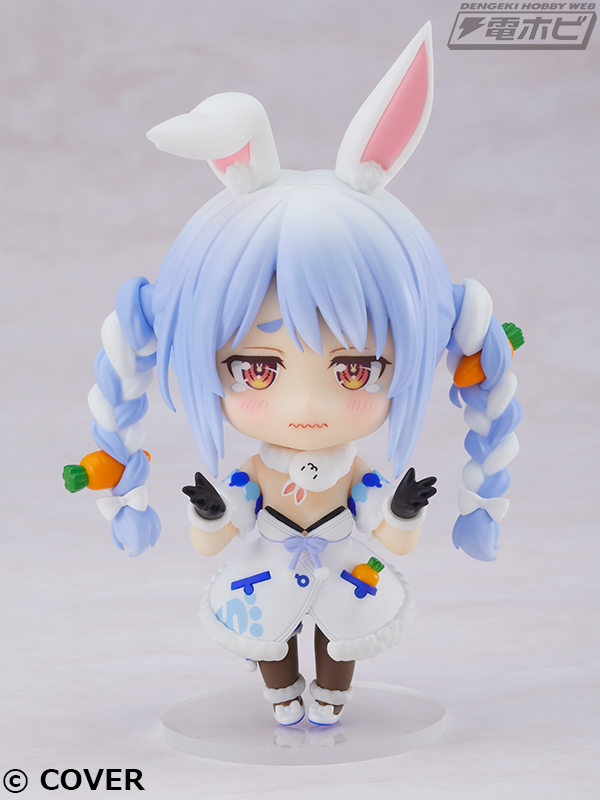 《Hololive》中期待已久的“黏土人 佩科拉·乌萨达”再次发售！除了3种表情部件外，还附有野兔、麦克风、墨镜等！