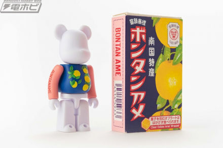 超ロングセラーお菓子とBE@RBRICKがコラボ！「BE@RBRICK ボンタンアメ 100%」が2026年9月10日（木）より数量限定で予約受付中！