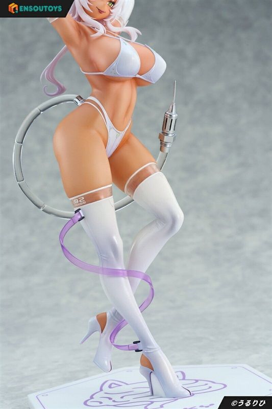 迷人的比基尼身材，展现出棕色迷人身材！ Ururihi原创角色“Cyber​​pet Silky”的轻量版已制成1/6比例手办！乐天图书现已接受预订！