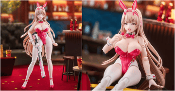 GSAS 勝利女神:妮姬『Hyper Body 毒蛇 - 毒兔』可動人偶 致命又迷人的兔女郎造型登場!