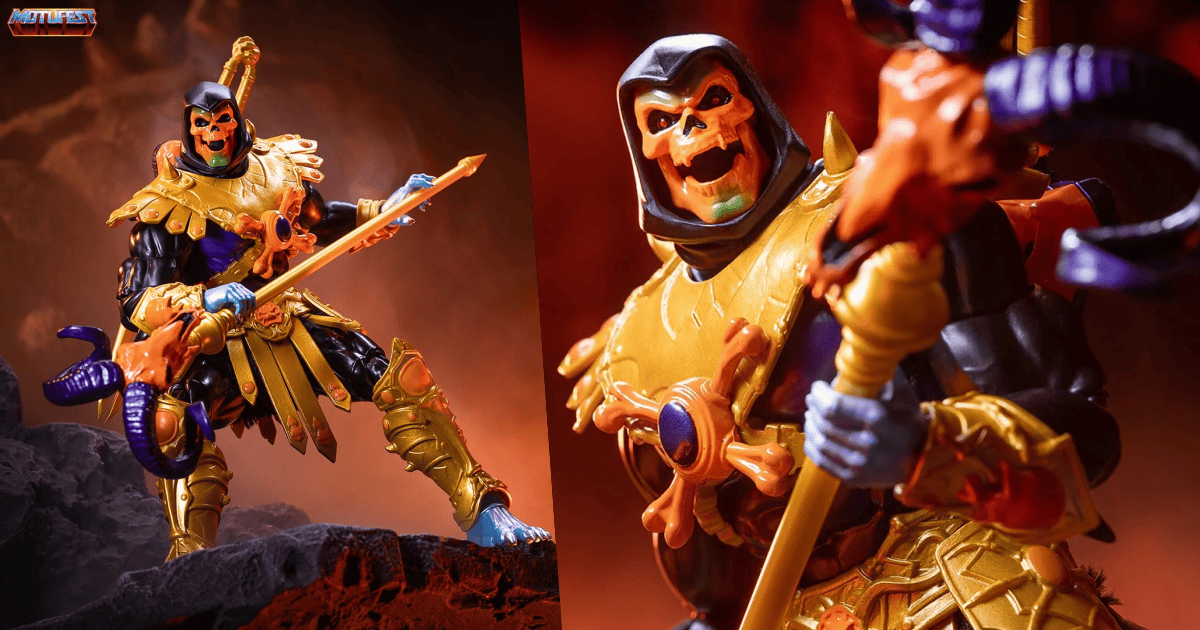 MONDO「《太空超人》MOTU200X 迪斯可骷髏王」限量版 1/12 比例可動人偶，臭名昭彰的色違造型限定登場！