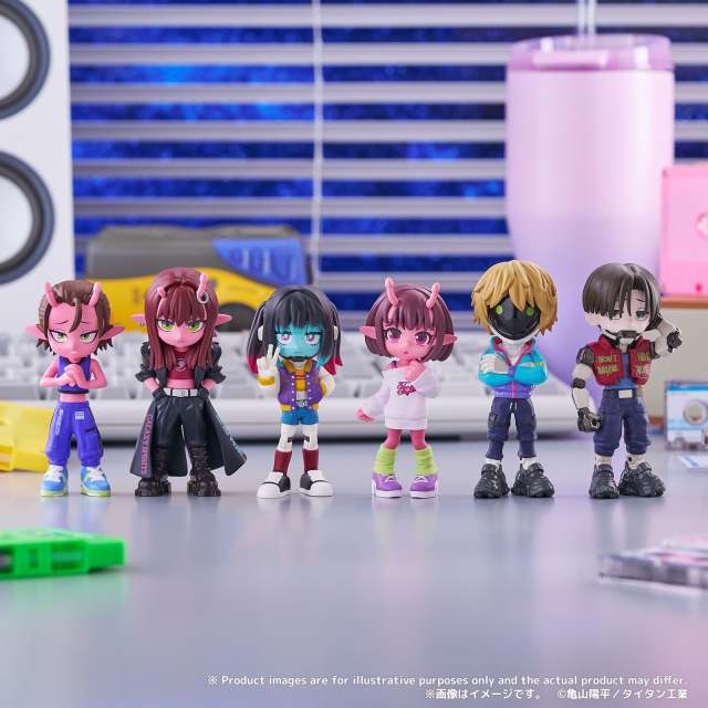 PalVerse《銀河特急Milky☆Subway》盒玩 勞動服務六人組全員集合!