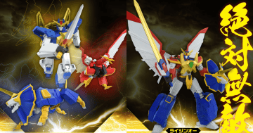 TAKARA TOMY 《絕對無敵》「TOYRISE 雷神王」童年回憶再登場 奇蹟般的完全變形可動化!