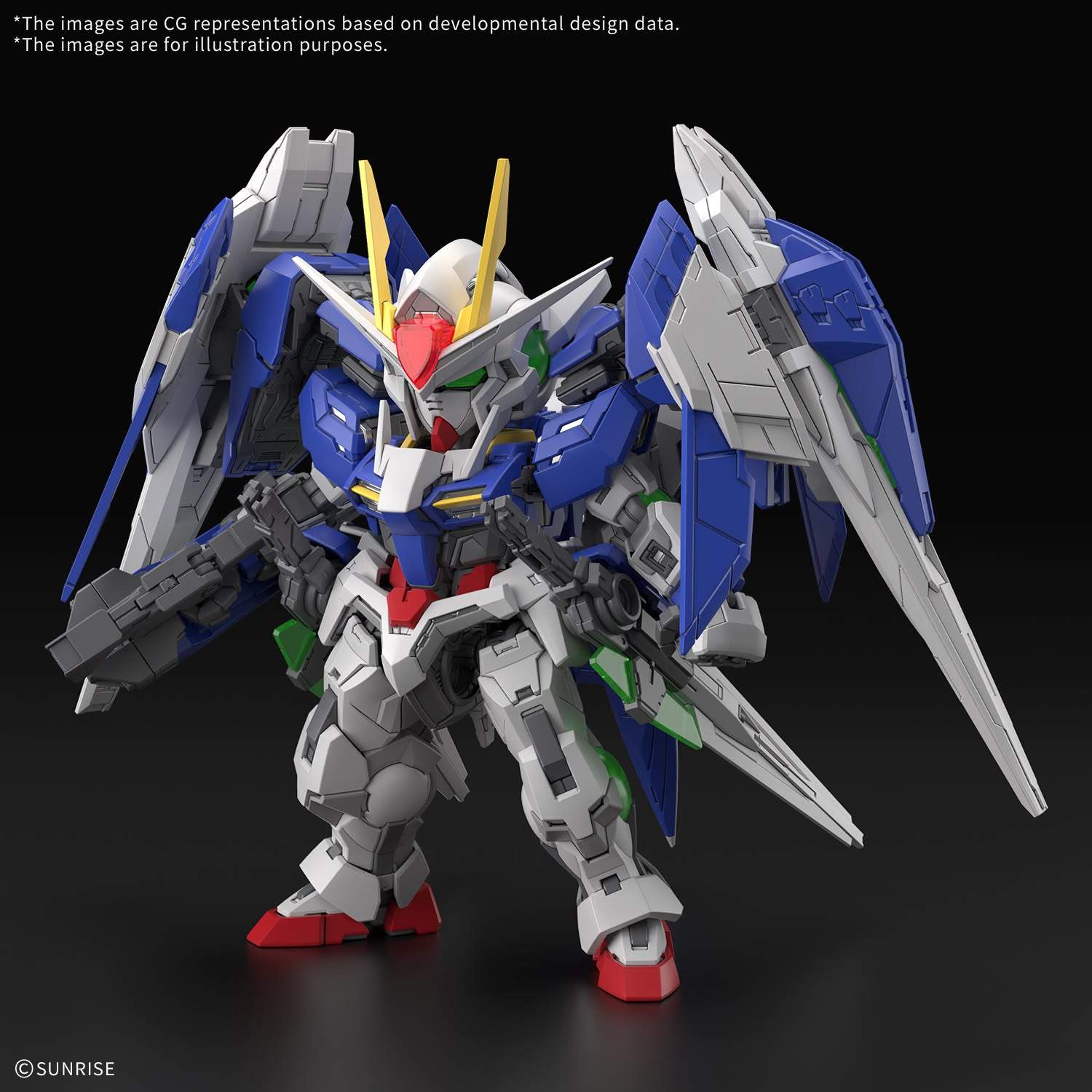 MGSD能天使00强化公开 @BandaiHobbyUS