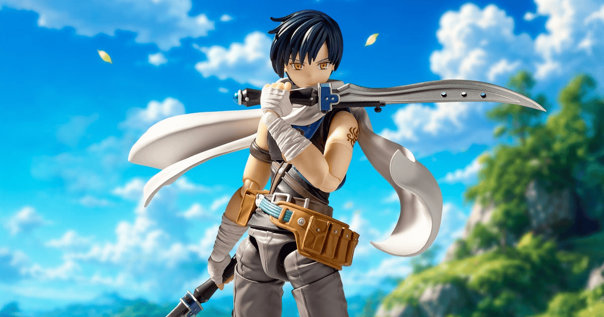 海洋堂『REVOLTECH 約書亞·阿斯特雷 空之軌跡SC ver.』靈活可動把玩雙劍戰技躍動姿態!