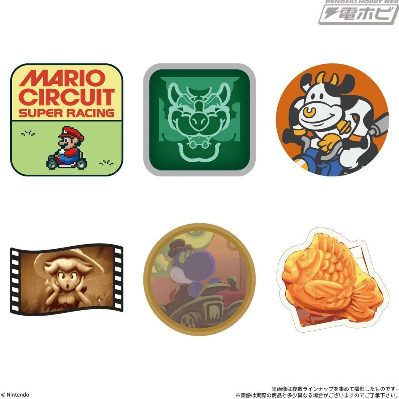 『マリオカート ワールド』のステッカー付きポテトスティック第2弾が登場！ゲーム内に登場するステッカーを再現した全30種を収録！
