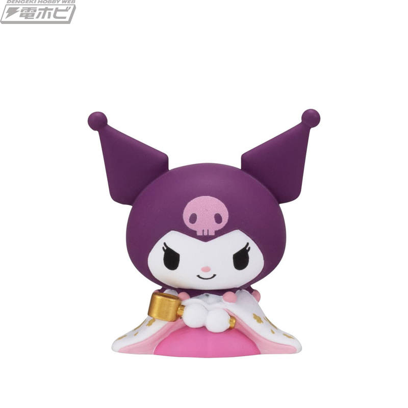 ディアダニエル、ハローキティ、マイメロディ、マイスウィートピアノ、クロミで小さなおひなさまセットが作れるガシャポン「サンリオキャラクターズ おひなさまフィギュア」が登場！