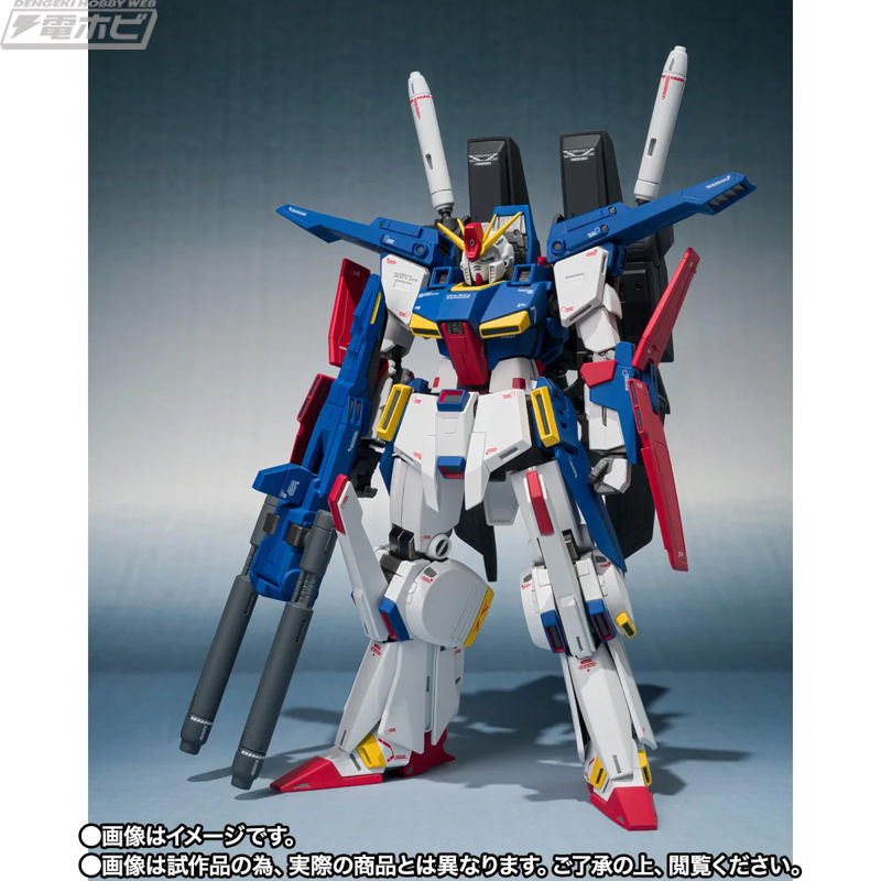 「机动战士高达ZZ」强化型ZZ高达以「METAL ROBOT精神（Ka签名）」商品化！各部件均采用压铸成型，搭载可变身为G要塞形态的机关！