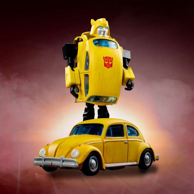 Mattel Creations「變形金剛 x 風火輪 G1 大黃蜂」1/64 比例合金汽車模型,可變形的夢幻聯動第三彈強勢登場!