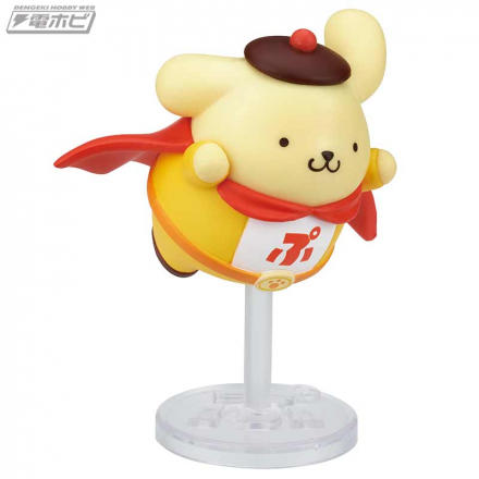 ポムポムプリンがヒーローに変身!?ヒーローポーズがかわいい「ポムポムヒーロー」の大満足マスコットが新登場!!