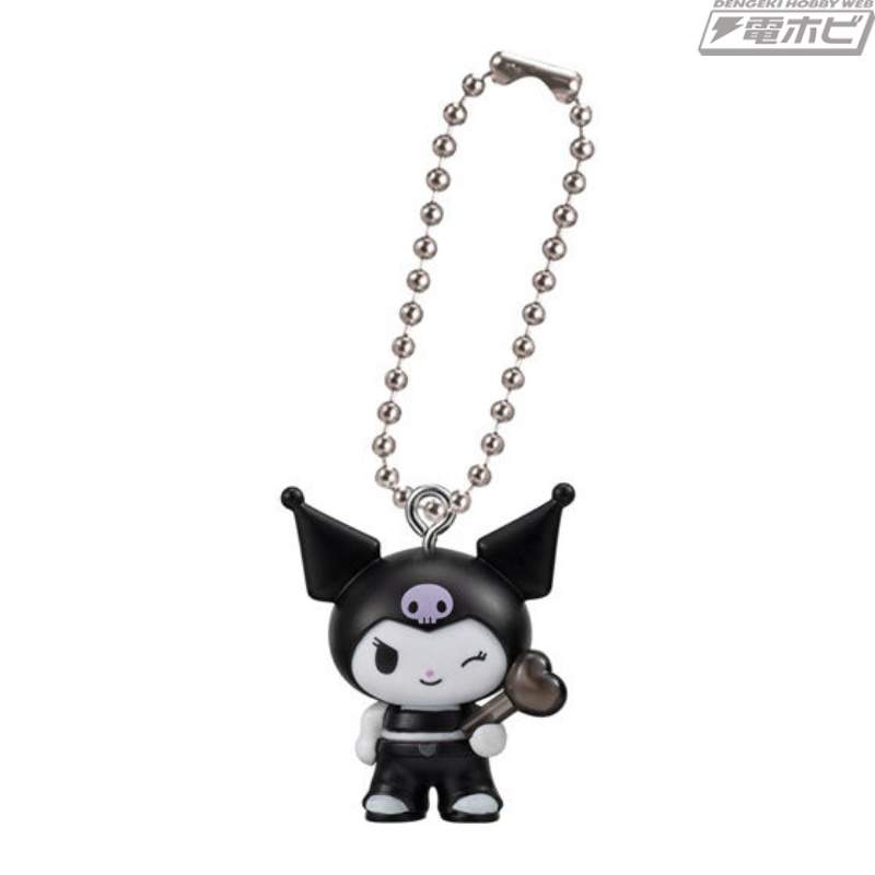 Kuromi、Bad Badtzmaru、Pochacco等角色以黑色为主题齐聚一堂！ “三丽鸥角色”扭蛋饰品“彩色系列”系列现已推出黑色！