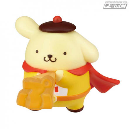 ポムポムプリンがヒーローに変身!?ヒーローポーズがかわいい「ポムポムヒーロー」の大満足マスコットが新登場!!