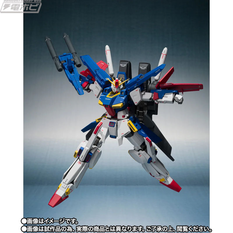 「机动战士高达ZZ」强化型ZZ高达以「METAL ROBOT精神（Ka签名）」商品化！各部件均采用压铸成型，搭载可变身为G要塞形态的机关！