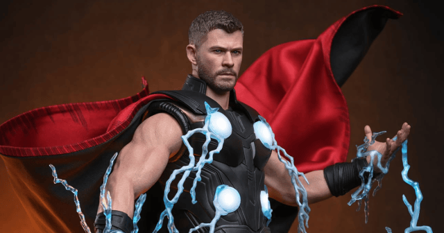 Hot Toys「《復仇者聯盟：末日崛起》雷神索爾」1/6比例收藏級可動人偶 碩果僅存的復仇者三巨頭登場！